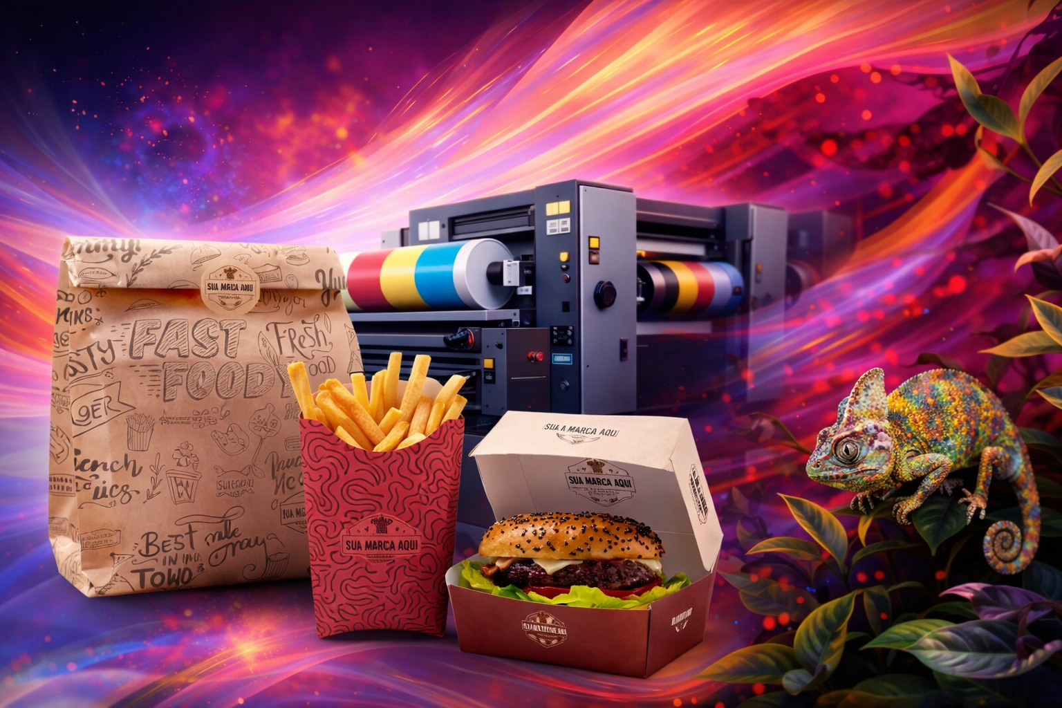 Impressos promocionais da Liderset